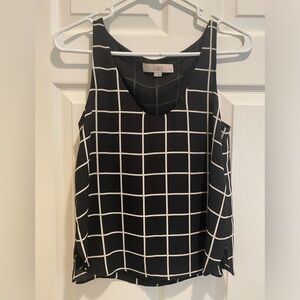 Ann Taylor Loft sleeveless blouse Sz XXSP